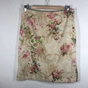 Randy Kemper floral skirt size 10